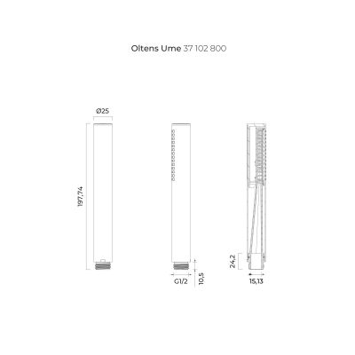 Zestaw Oltens 37102800, 37201800, 37300800, 84200500