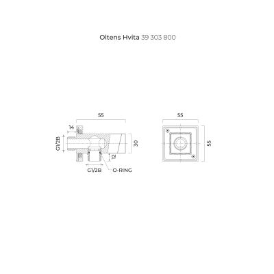Zestaw Oltens 34101800, 37005800, 37103800, 37200800, 39303800, 39401800