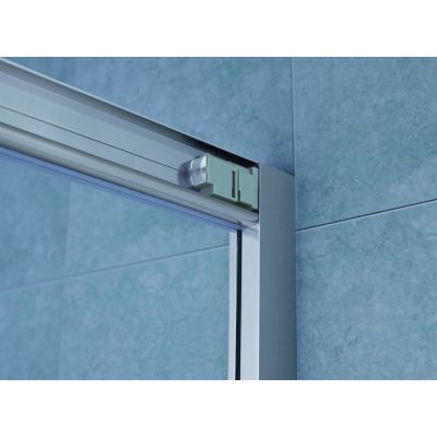 Drzwi prysznicowe 100 cm rozsuwane chrom połysk/szkło przezroczyste 21200100 Oltens Fulla