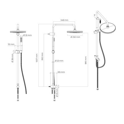 Zestaw Oltens 34006400, 36020400