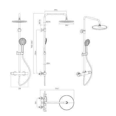 Zestaw Oltens 36505400, 39106400