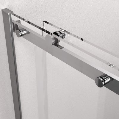 Drzwi prysznicowe 110 cm uchylne chrom połysk/szkło przezroczyste TL5011 Polysan Thron Line