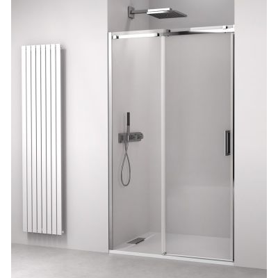 Drzwi prysznicowe 110 cm uchylne chrom połysk/szkło przezroczyste TL5011 Polysan Thron Line