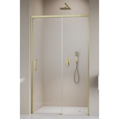 Drzwi prysznicowe 160 cm rozsuwane złoty szczotkowany/szkło przezroczyste 3870209901R Radaway Idea Brushed Gold DWJ