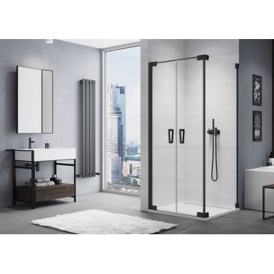 Drzwi prysznicowe 80 cm uchylne do wnęki CA2C0800607 SanSwiss Cadura