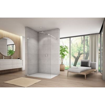 Ścianka prysznicowa walk-in 90 cm CAT40900907 SanSwiss Cadura