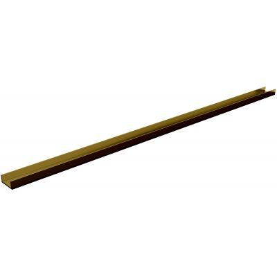 Maskownica odpływu liniowego 110 cm złoty 10058SLXDPSCZ Schedpol Slim Gold Range