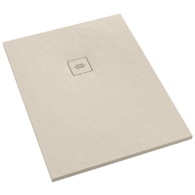Brodzik prostokątny 90x120 cm beżowy 3SPP1P90120PKSTM1PKST Schedline Protos Cashmere Stone