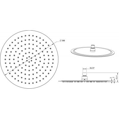 Deszczownica MS573 Sapho Slim