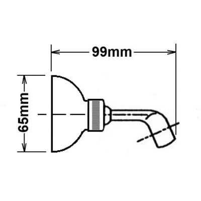Sapho SUP26 uchwyt prysznicowy