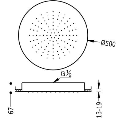 Tres 134950BM deszczownica