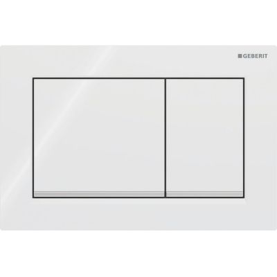 Przycisk spłukujący do wc chrom błyszczący-biały 115080KJ1 Geberit Omega20