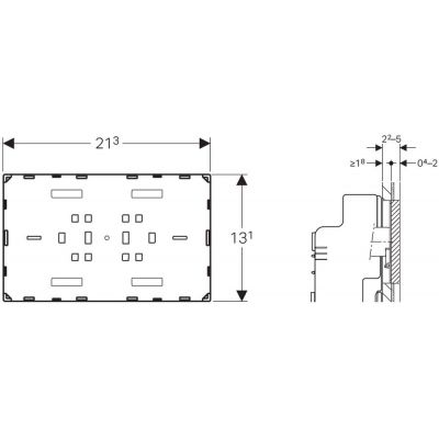 Płytka 115696001 Geberit Sigma
