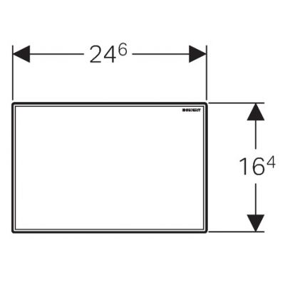 Wyposażenie dodatkowe stelaża 115768111 Geberit Sigma