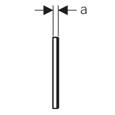 Wyposażenie dodatkowe stelaża 115768111 Geberit Sigma