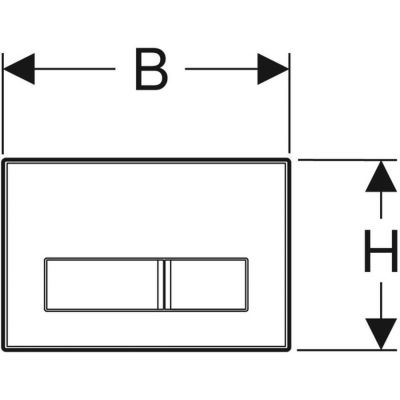 Przycisk spłukujący 115788001 Geberit Sigma