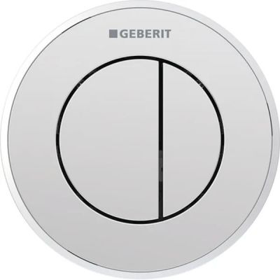 Przycisk spłukujący do wc chrom błyszczący-chrom mat 116056KH1 Geberit Typ 10