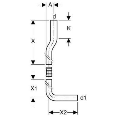 Wyposażenie spłuczki 118100111 Geberit