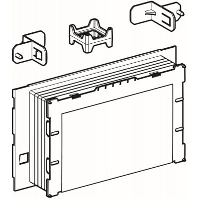 Zestaw montażowy przycisku zlicowanego ze ścianą 243168001 Geberit Sigma