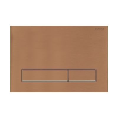 Przycisk spłukujący do wc miedź szczotkowana 57101610 Oltens Torne