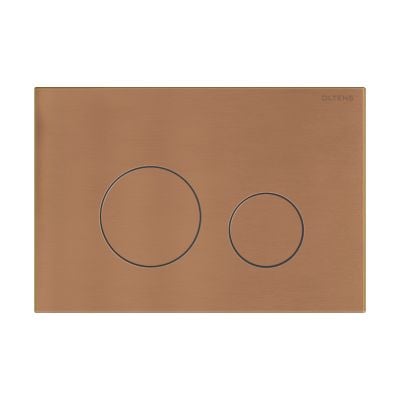 Przycisk spłukujący do wc miedź szczotkowana 57102610 Oltens Lule