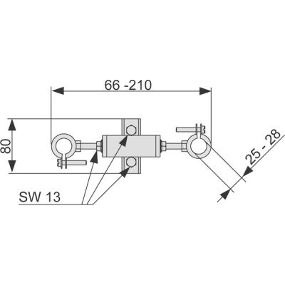 Element systemu montażowego stelaża 9020019 Tece Profil