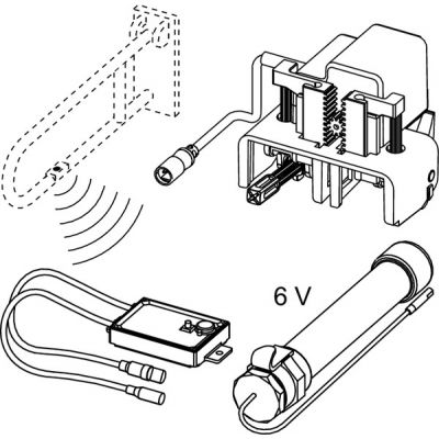 Mechanizm przycisku 9240354 Tece Planus