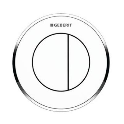Przycisk spłukujący do wc chrom błyszczący-biały 116055Kj1 Geberit Typ 10