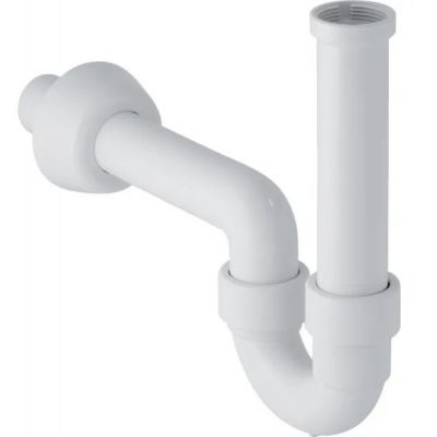 Syfon do umywalki rurowy biały 151100111 Geberit