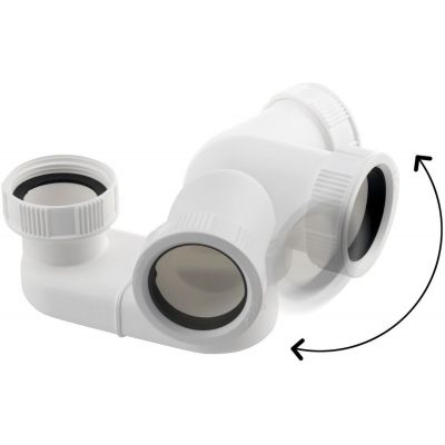 Syfon do wanny biały 72693 Polysan