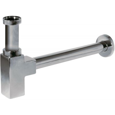 Tres Selection 13463420 syfon do umywalki butelkowy chrom