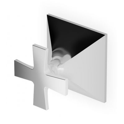 Element zewnętrzny zaworu podtynkowego ZB1729 Zucchetti Bellagio