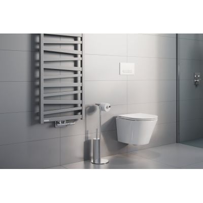 Grzejnik łazienkowy dekoracyjny 95x50 cm czarny GREXIT95BL Excellent Italic