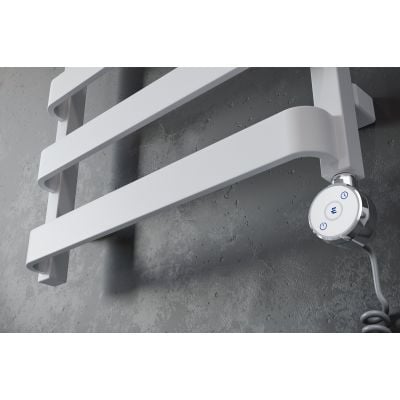 Grzejnik łazienkowy dekoracyjny 85x50 cm biały GREXME85WH Excellent Meteor