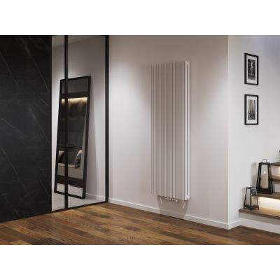 Grzejnik pokojowy 160x51.3 cm podłączenie dolne biały AFRNX16023D50 Instal Projekt Afro New X