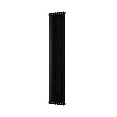 Grzejnik pokojowy 180x66.7 cm podłączenie dolne czarny TUB218014VC75 Instal Projekt Tubus 2