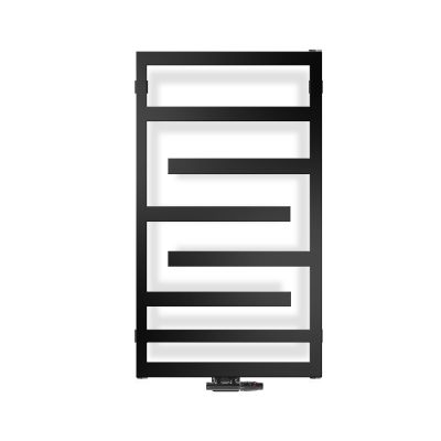 Grzejnik łazienkowy dekoracyjny 88x50 cm czarny 55014300 Oltens Flamma