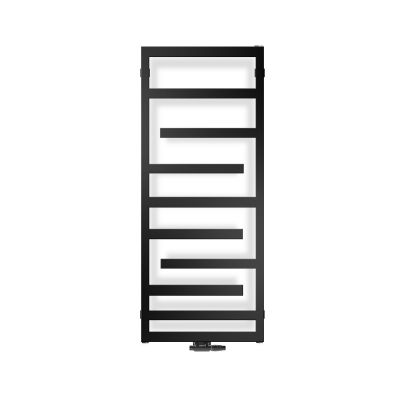 Grzejnik łazienkowy dekoracyjny 121x50 cm czarny 55015300 Oltens Flamma