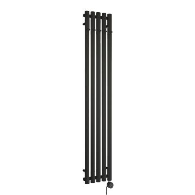 Grzejnik elektryczny 150x26 cm czarny 55121300 Oltens Stang