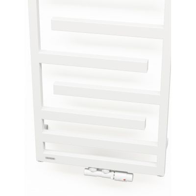 Grzejnik łazienkowy dekoracyjny 139x50 cm biały 55016000 Oltens Flamma