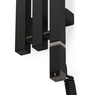 Grzejnik elektryczny 180x13 cm czarny 55124300 Oltens Stang