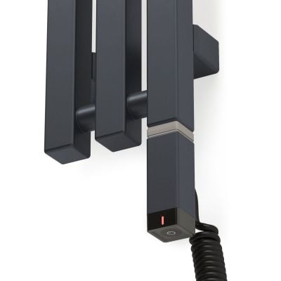 Grzejnik elektryczny 180x13 cm grafit 55124400 Oltens Stang