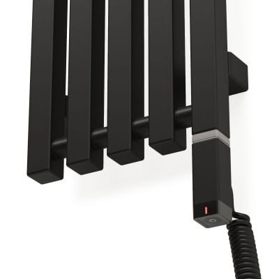 Grzejnik elektryczny 180x23 cm czarny 55126300 Oltens Stang