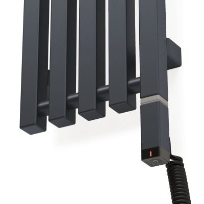 Grzejnik elektryczny 180x23 cm grafit 55126400 Oltens Stang
