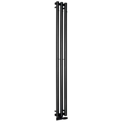 Grzejnik łazienkowy dekoracyjny 180x19.6 cm czarny IZ128T Sapho Pilon