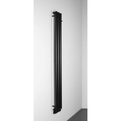 Grzejnik łazienkowy dekoracyjny 180x19.6 cm czarny IZ128T Sapho Pilon