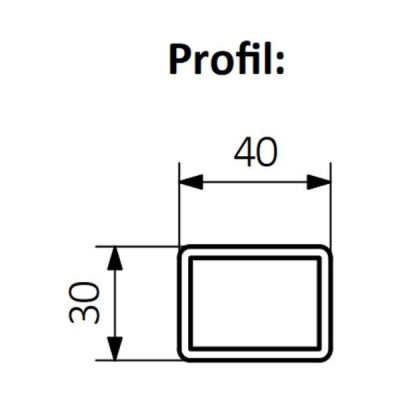 Grzejnik łazienkowy 20x128 cm WZEAN128020K916S1U Terma Easy