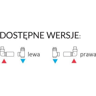 Zestaw termostatyczny czarny TGETINTEPK9M5 Terma Integra All in One