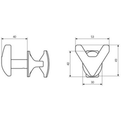 Wieszak na ręcznik TGWBI005 Terma Handy Vip