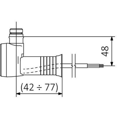 Grzałka elektryczna 600 W biała WEMOA06T916M Terma Moa